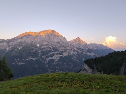 Photo de Peter Seliner le long du parcours