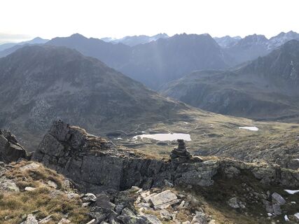 Foto von Barbara Gubser entlang der Tour