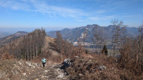 Photo de Klaus Lehner le long du parcours