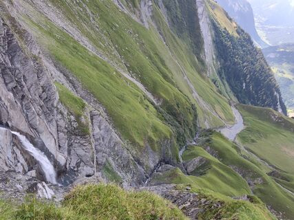 Photo de Peter Seliner le long du parcours