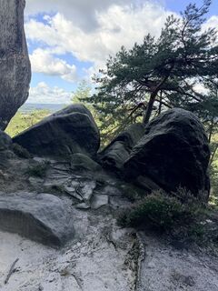 Foto von Paul entlang der Tour