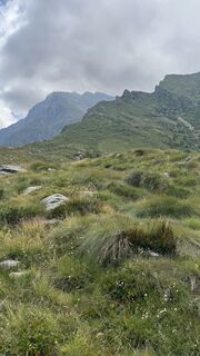 Foto de Samuele Pretini a lo largo del recorrido