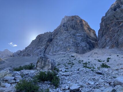 Foto von Marilena Locatelli entlang der Tour
