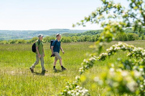 Wanderer in der Biosphäre Bliesgau