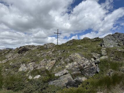 Foto von Han en Christa Jordaan entlang der Tour