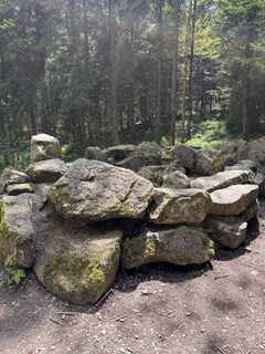 Foto von Babs Holz entlang der Tour