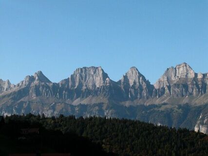 Blick auf die Churfirsten