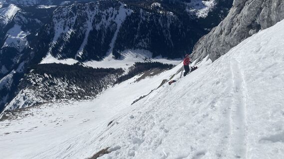 Photo de Richard Dietze le long du parcours