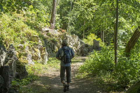 Auf dem Adenauer Kreuzweg unterwegs