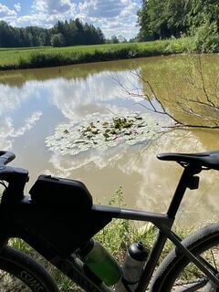 Photo de Sven Krieblin le long du parcours