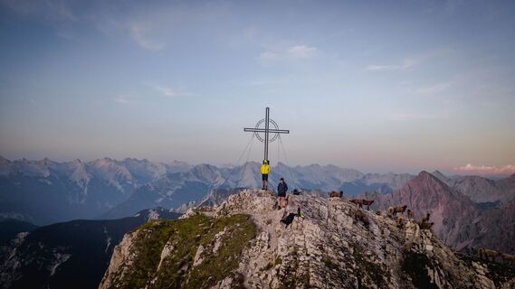Gipfelkreuz der Reitherspitze