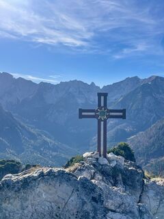 Foto de Lukas Schwarz a lo largo del recorrido