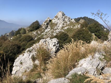 Photo de “Jerry” Brunetti le long du parcours