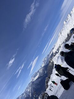 Foto de Peter Vonarburg a lo largo del recorrido