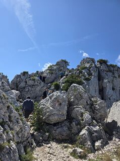 Foto von Johanna Holdenrieder entlang der Tour