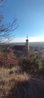 Foto von Christine Fischer entlang der Tour