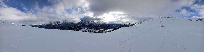 Foto von Marlyse Leu entlang der Tour