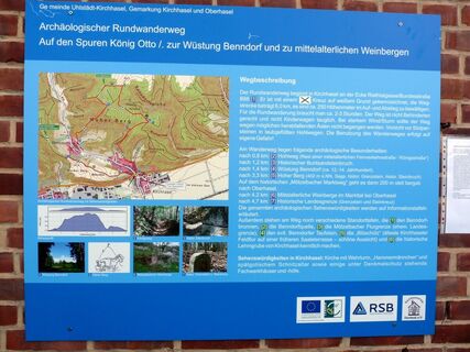 Rundwanderung auf den Spuren König Otto I - Tafel 1