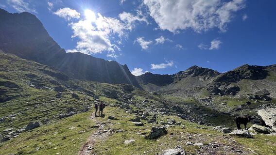 Foto de Benjamin Bachler a lo largo del recorrido