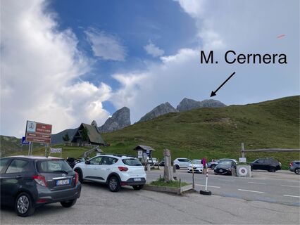 Foto von Marilena Locatelli entlang der Tour