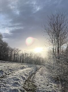 Foto de Justin Besting a lo largo del recorrido