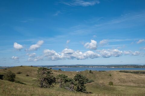 Blick über die Boddenlandschaft