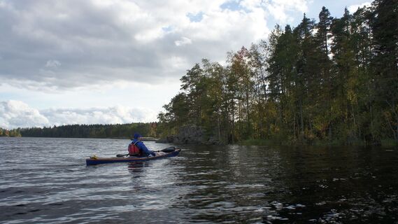 Paddelstrecke LPR-Imatra