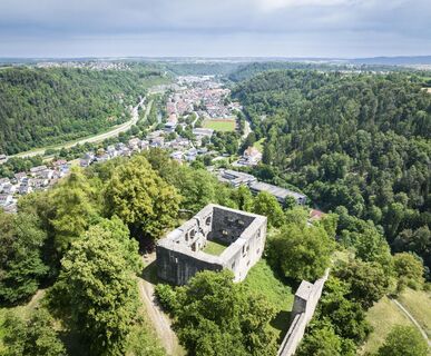 Burgruine Albeck, Sulz und Neckartal
