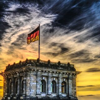 Reichstagsgebäude / Reichstag in Berlin - Deutschland