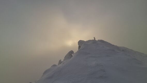 Foto de Dávid Mjartan a lo largo del recorrido