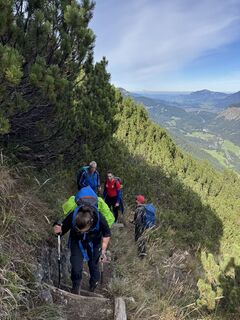 Photo de Elena Friesen le long du parcours