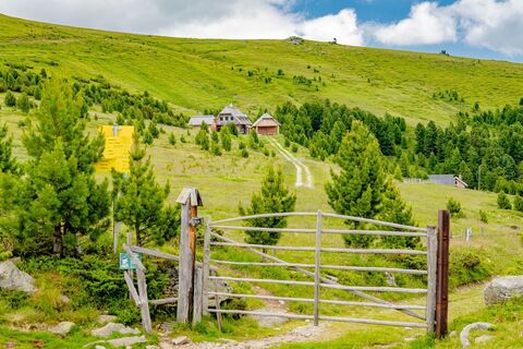 Wanderweg beim Türkenkreuz - Seetaler Alpen