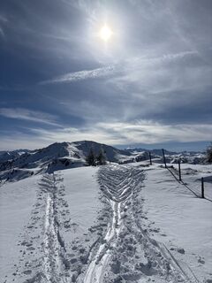 Photo de Heinz Sperl le long du parcours