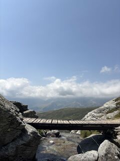 Foto de Fabio Pilatti a lo largo del recorrido