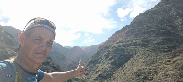 Fotografia z Mario Libardi na trase