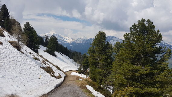 Im Mai muss man noch mit Schnee rechnen.