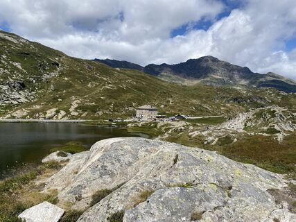 Photo de Marilena Locatelli le long du parcours