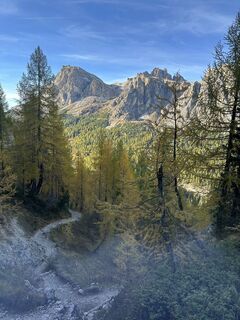 Foto von Agnese Martinelli entlang der Tour