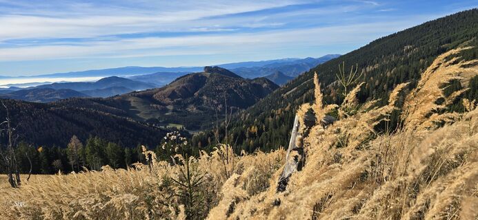 Foto von Siegfried Sauseng entlang der Tour