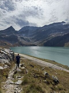 Foto von Daniella De Wolde entlang der Tour