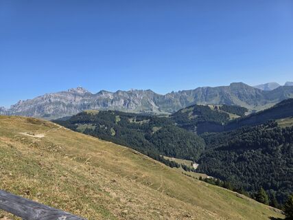 Foto von Dino Eisenring entlang der Tour