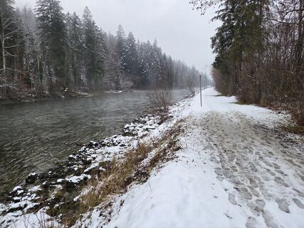 Foto von Gerti Bärnthaler entlang der Tour