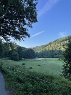 Foto de Csenger Reichardt a lo largo del recorrido
