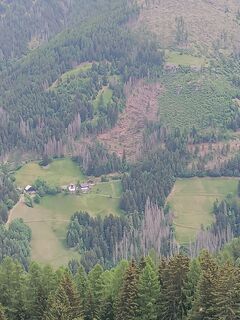 Foto von Ingrid Huber entlang der Tour
