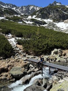 Foto von Máté Kovács entlang der Tour