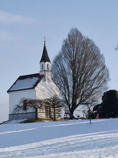 Zdjęcie z Christine Arnold wzdłuż trasy