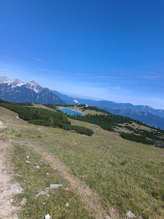 Photo de Edith K. le long du parcours