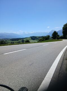 Foto von Lacika Kovács entlang der Tour