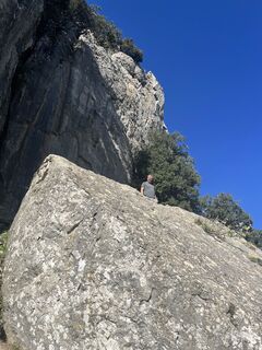 Foto von Dany entlang der Tour
