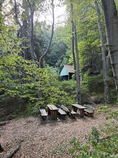 Foto von Gabriella Seregély entlang der Tour